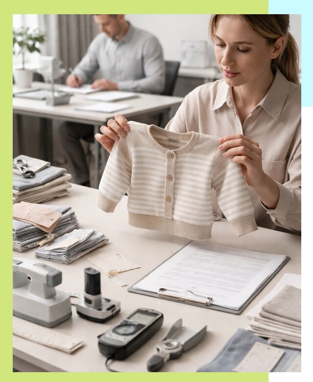 Сертификация детской одежды и текстильных изделий в Советской Гавани