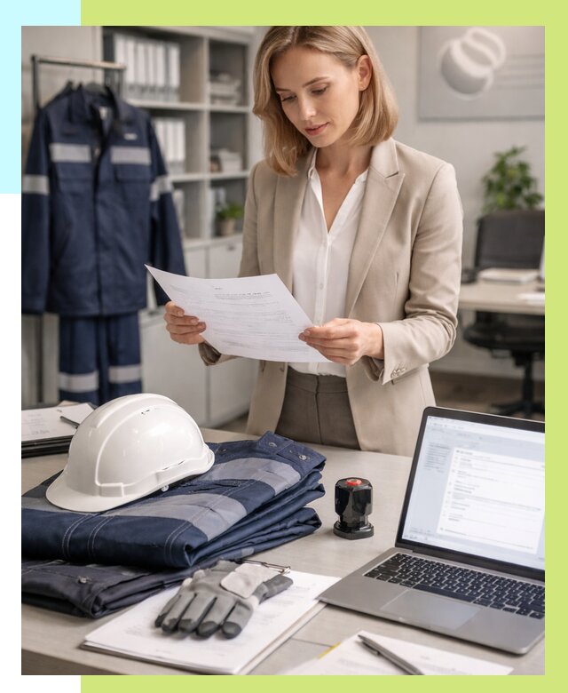 Сертификация спецодежды в Советской Гавани от 7272 р. | Алешин-Свс