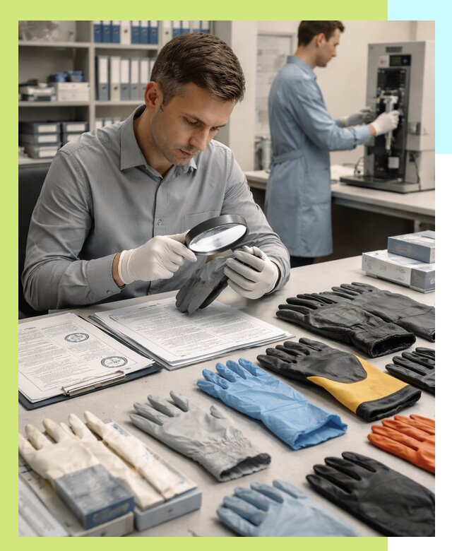 Сертификация перчаток и средств защиты продукции в Советской Гавани