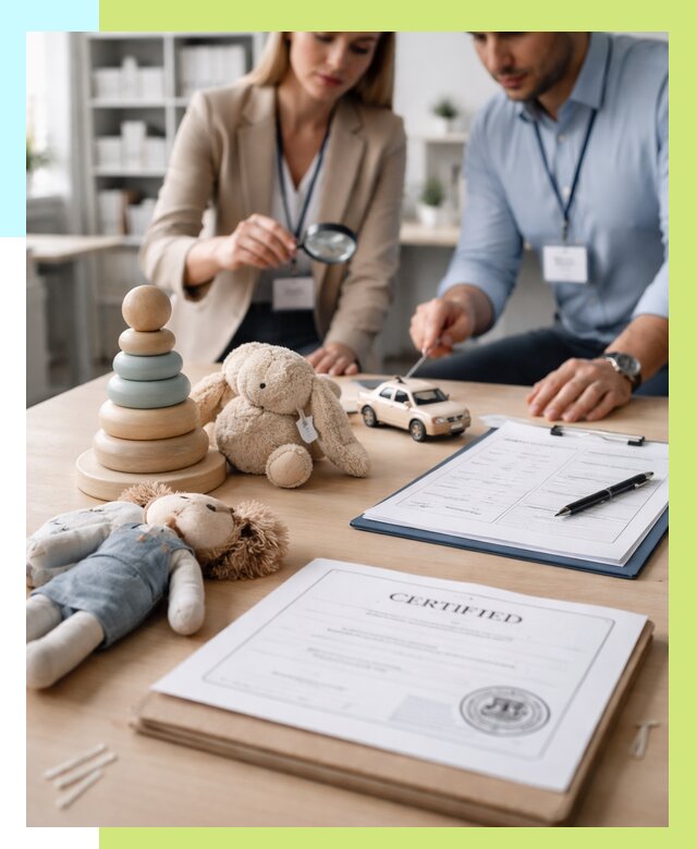 Сертификация игрушек в Советской Гавани от 12467 р. | Алешин-Свс