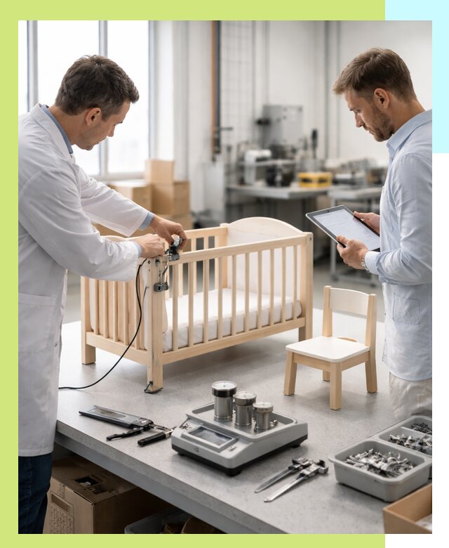 Сертификация детской мебели и проверка безопасности в Советской Гавани