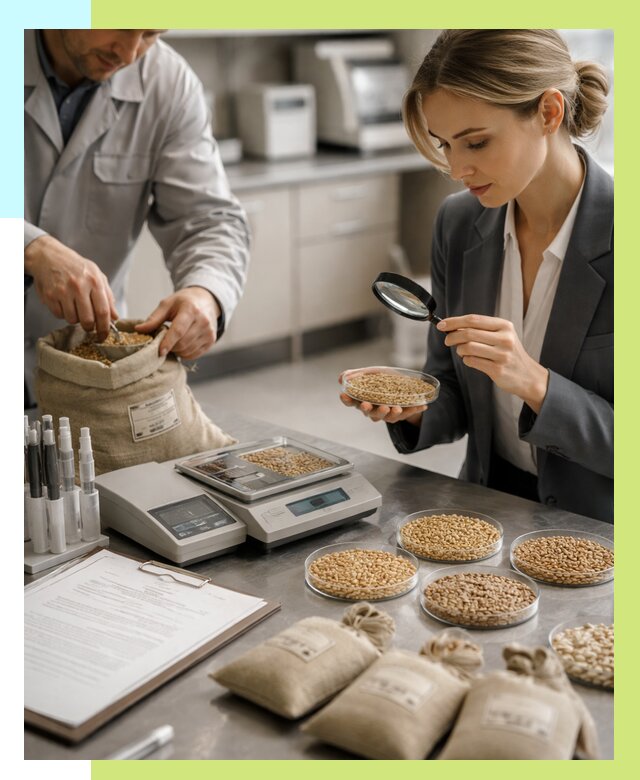 Сертификация зерна в Советской Гавани по цене от 15584 р. | Алешин-Свс