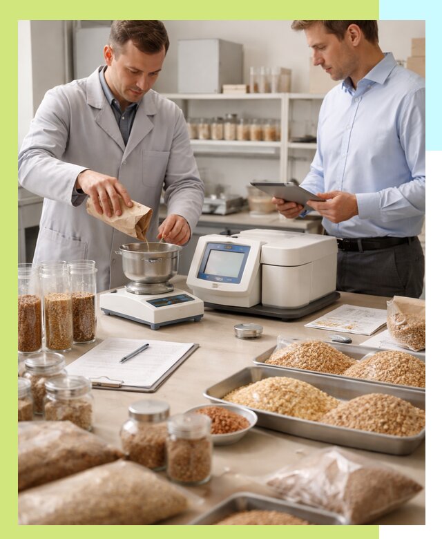 Сертификация зерна и зерновой продукции в Советской Гавани для экспорта