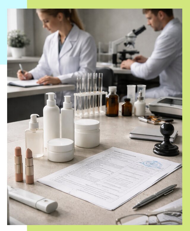 Сертификация косметики в Советской Гавани от 20778 р. - Алешин-Свс