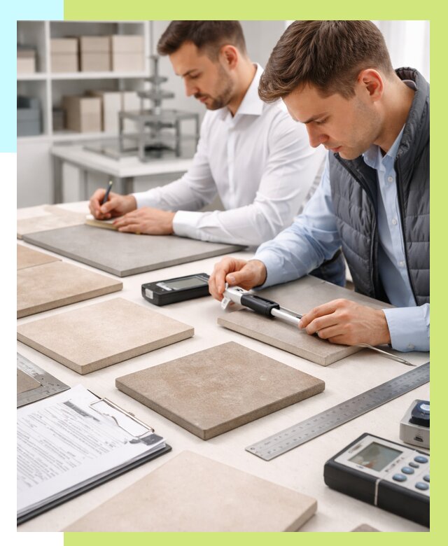 Сертификация плитки в Советской Гавани от 25973 р. | Алешин-Свс гарантия