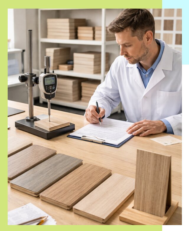 Сертификация ламината с испытаниями и оформлением документов в Советской Гавани