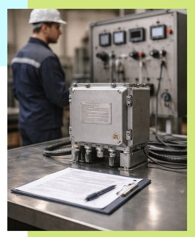 Сертификация взрывозащищенного оборудования в Советской Гавани от 36362 р. | Алешин-Свс