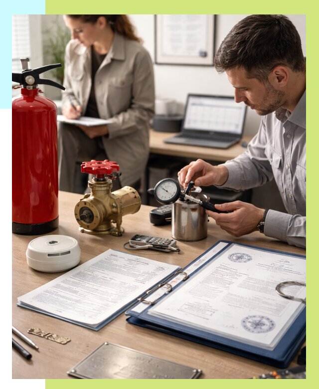 Сертификация пожарного оборудования в Советской Гавани от 15584 р.|Алешин-Свс