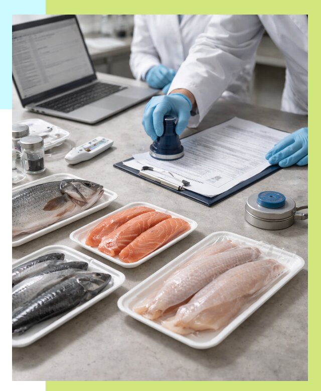 Сертификация рыбы и сертификат в Советской Гавани от 15584 р. | Алешин-Свс