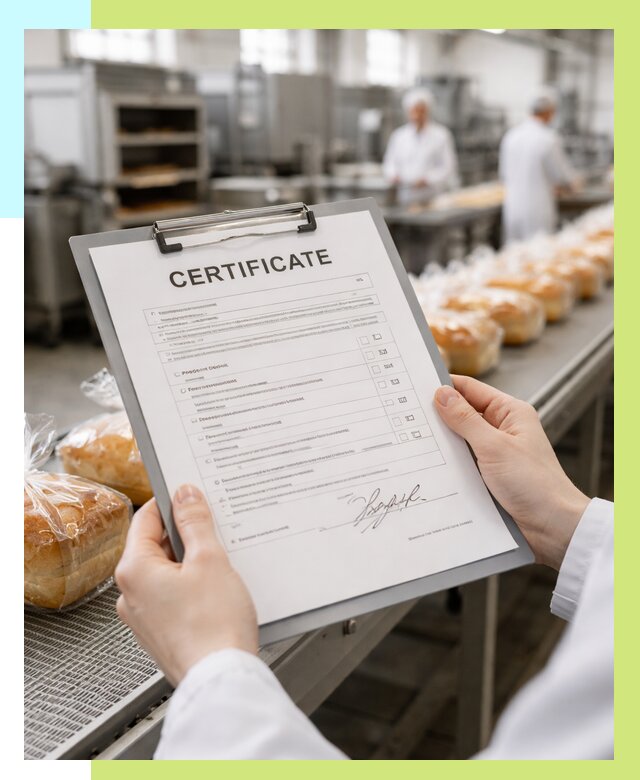 Сертификация хлеба, ТУ и декларация в Советской Гавани от 12467 р. | Алешин-Свс