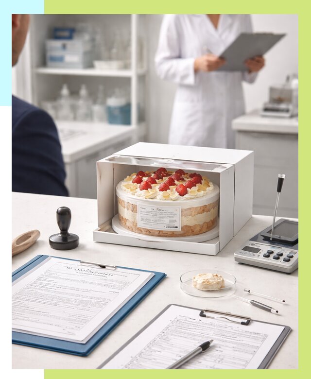 Сертификация тортов в Советской Гавани от 9350 р. заказать | Алешин-Свс