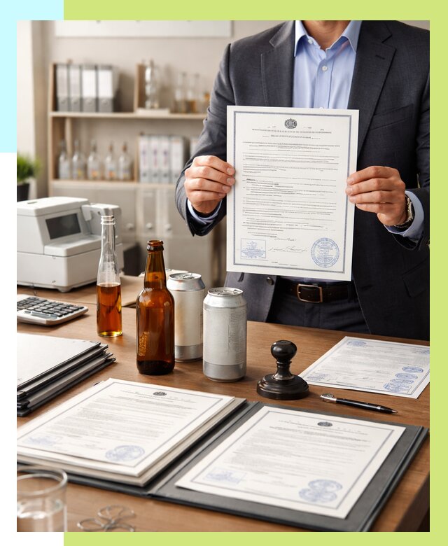 Сертификация пивной продукции в Советской Гавани от 25973 р. | Алешин-Свс