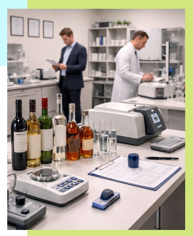 Сертификация алкогольной продукции в Советской Гавани от 25973 р. | Алешин-Свс