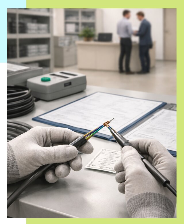 Сертификация провода в Советской Гавани от 18700 р. в Алешин-Свс