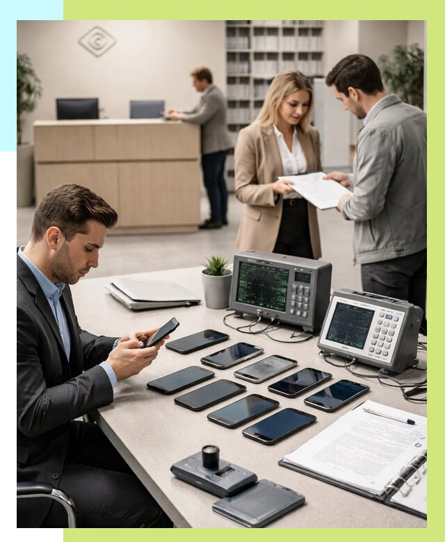 Сертификация телефонов в Советской Гавани от 25973 р. под ключ | Алешин-Свс