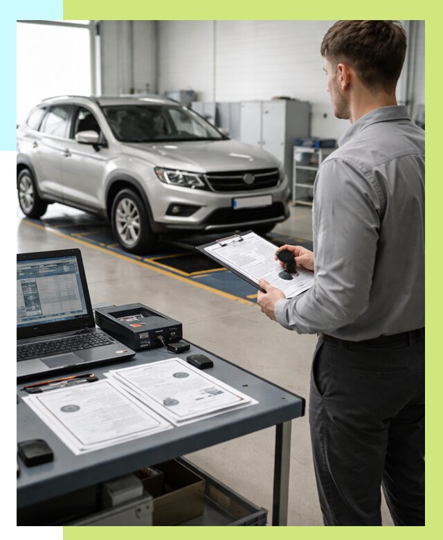 Сертификация транспортных средств в Советской Гавани от 12467 р. | Алешин-Свс