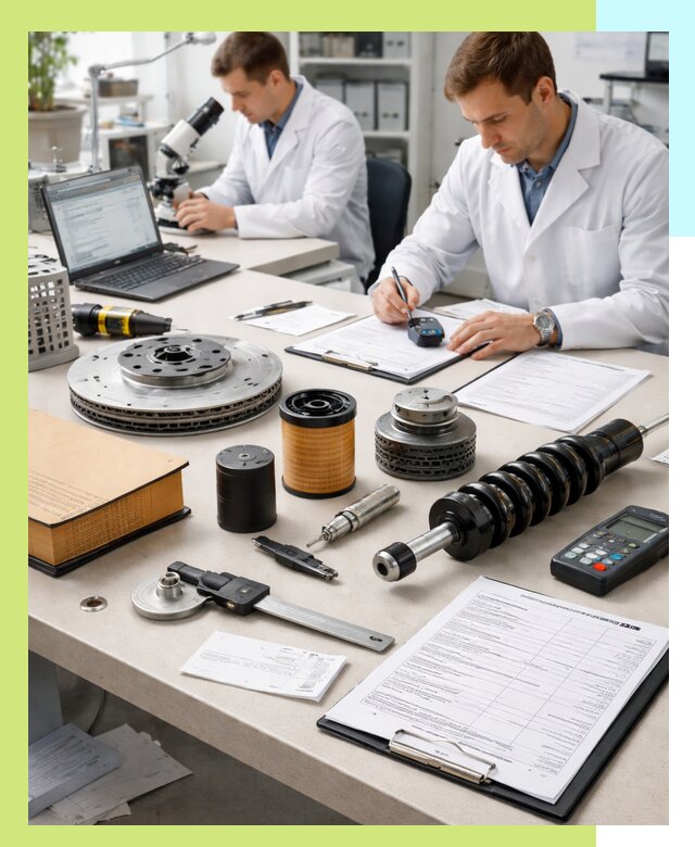 Сертификация автозапчастей и комплектующих в Советской Гавани по ГОСТ