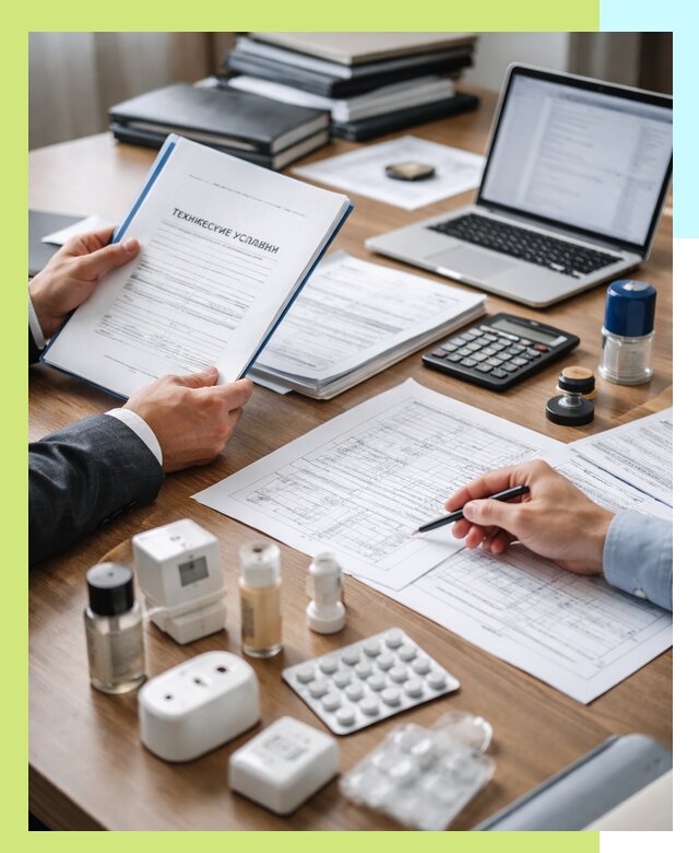 Регистрация технических условий ТУ для продукции в Советской Гавани