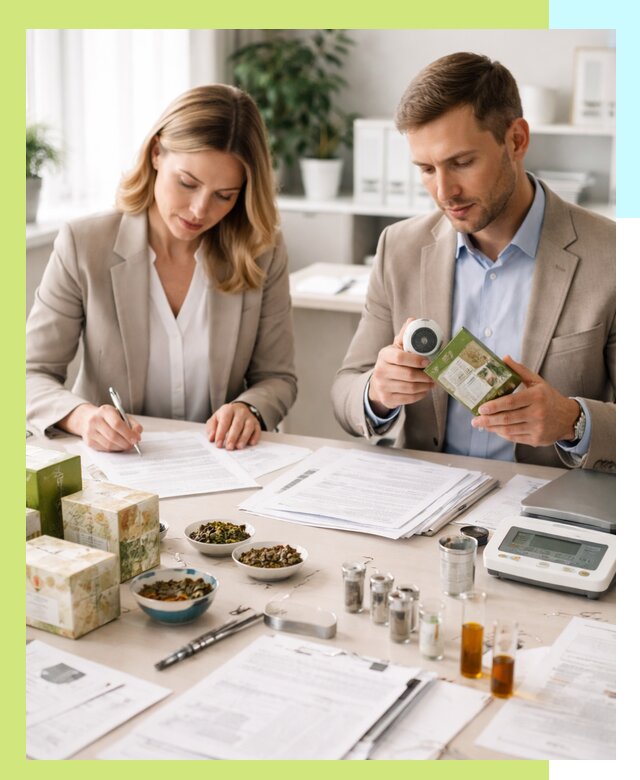 Разработка ТУ на чай и маркировку продукции в Советской Гавани