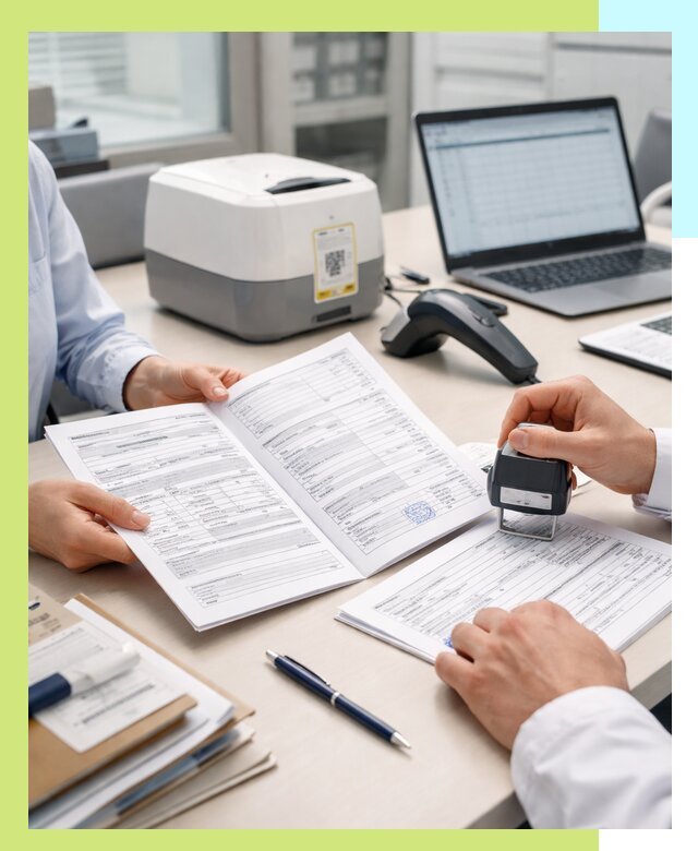 Оформление паспорта на товар и сопроводительных документов в Советской Гавани