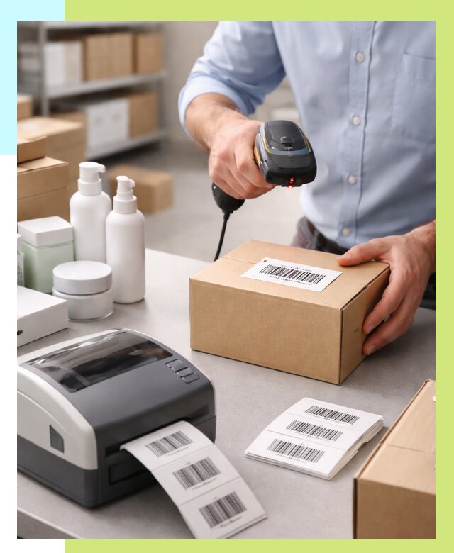 Штрихкодирование продукции в Советской Гавани от 4675 р. | Алешин-Свс