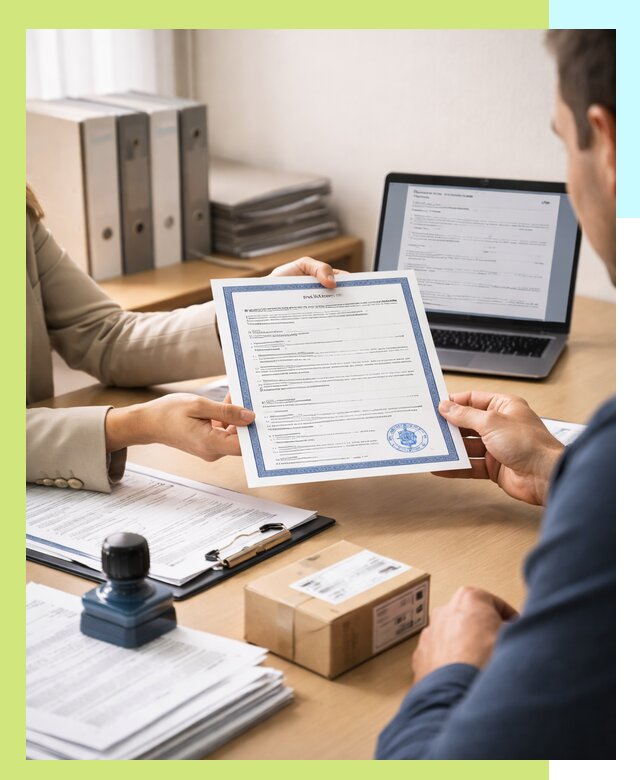 Оформление сертификата соответствия на продукцию в Советской Гавани