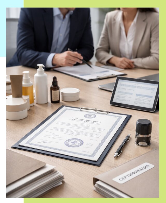 Сертификат на товар в Советской Гавани от 7792 р. быстро | Алешин-Свс