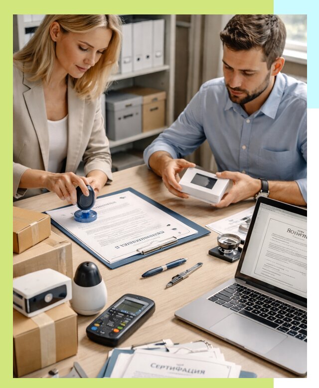 Получение сертификата соответствия на товар в Советской Гавани быстро