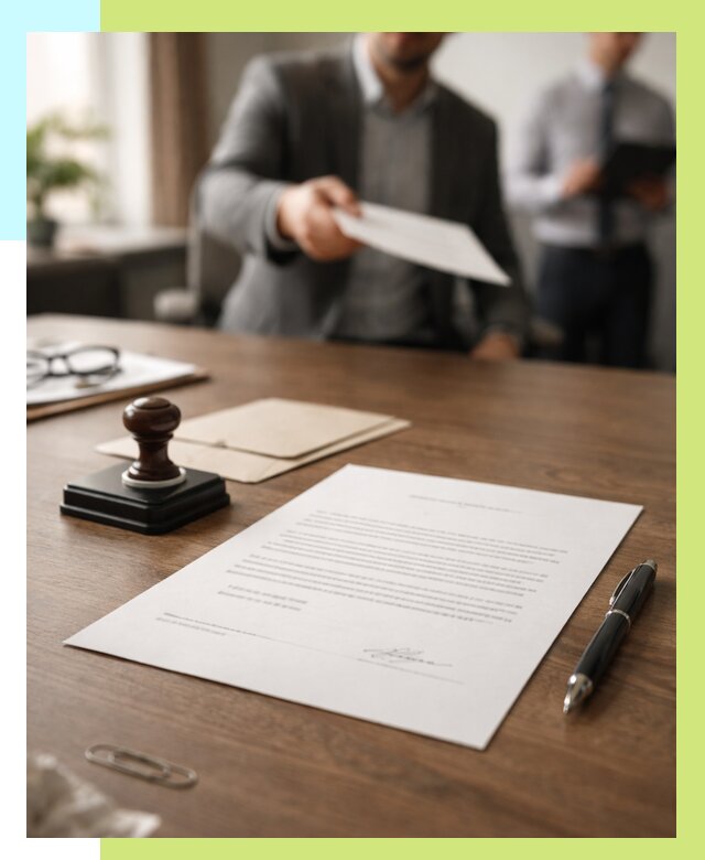 Отказное письмо по сертификации в Советской Гавани от 3636 р. | Алешин-Свс