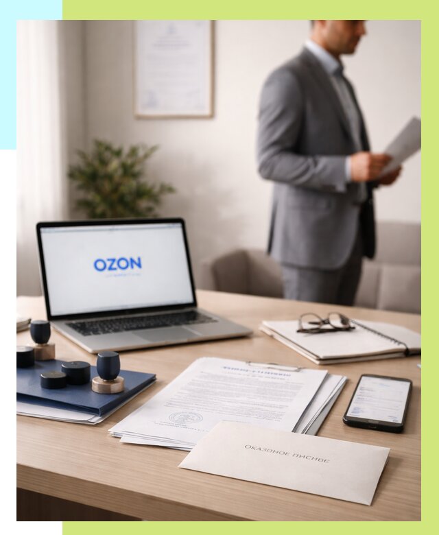 Отказное письмо для Ozon в Советской Гавани от 3636 р. | Алешин-Свс