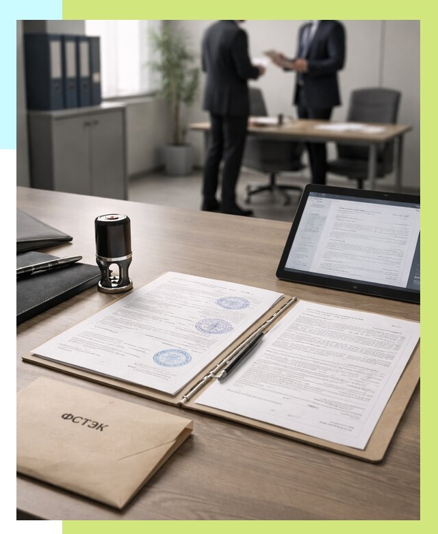 Заключение ФСТЭК в Советской Гавани от 25973 р. Оформить в Алешин-Свс