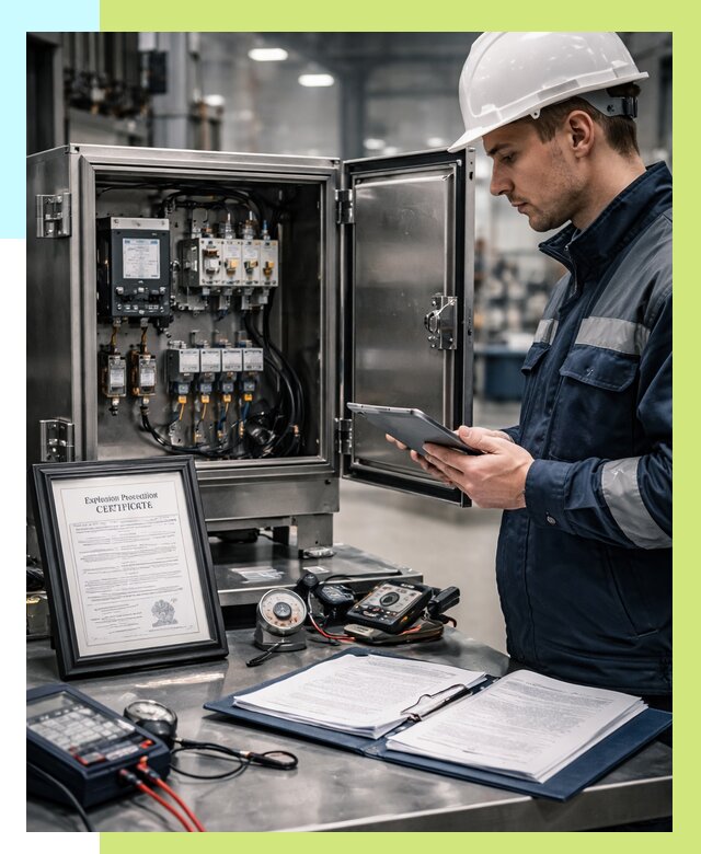 Сертификат взрывозащиты в Советской Гавани от 46751 р. | Алешин-Свс