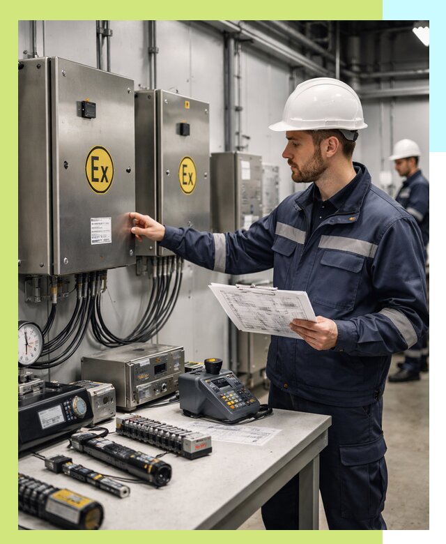 Сертификат взрывозащиты промышленного оборудования в Советской Гавани