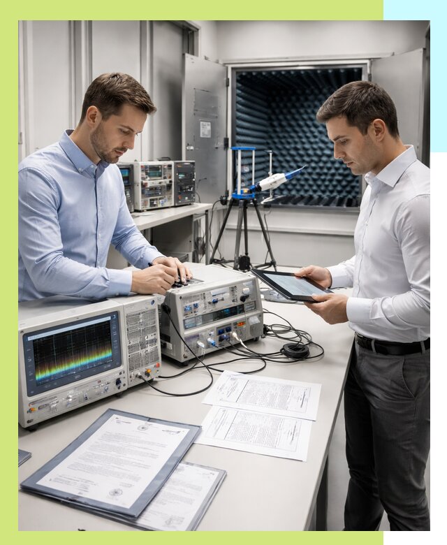 Оформление и выдача сертификата ЭМС для продукции в Советской Гавани