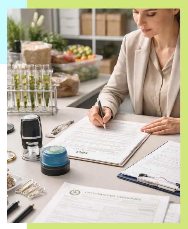 Фитосанитарный сертификат оформить в Советской Гавани от 4675 р. | Алешин-Свс