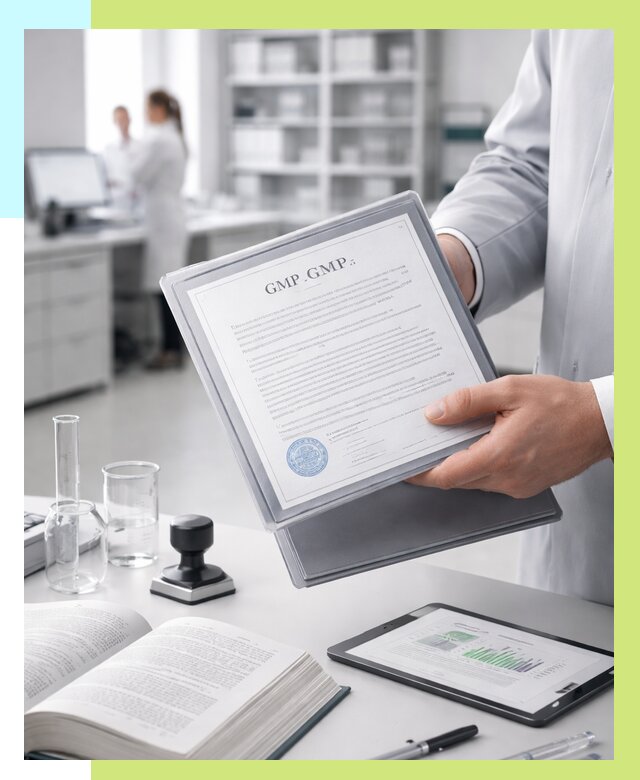 Сертификат GMP в Советской Гавани под ключ от 88307 р. | Алешин-Свс