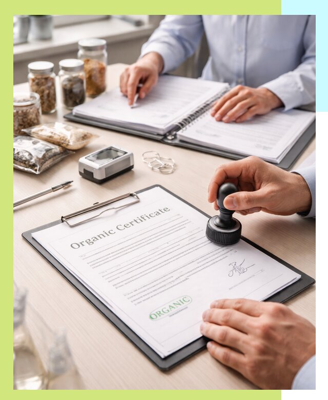 Получение органик сертификата для продукции в Советской Гавани