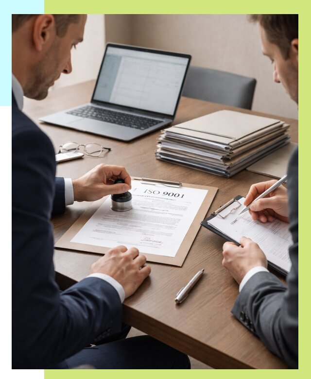 Сертификат ISO 9001 в Советской Гавани купить от 83112 р. | Алешин-Свс