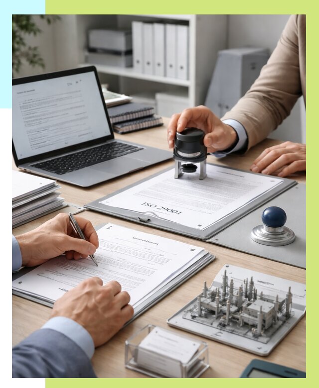 Сертификат ISO 29001 в Советской Гавани под ключ от 77918 р. | Алешин-Свс