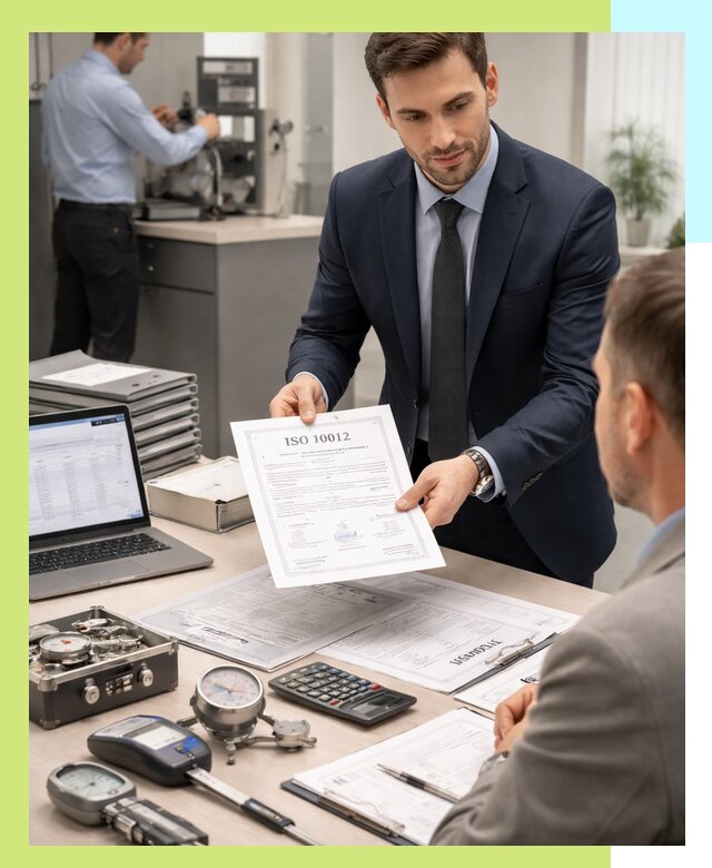 Выдача сертификата ISO 10012 по требованиям метрологии в Советской Гавани