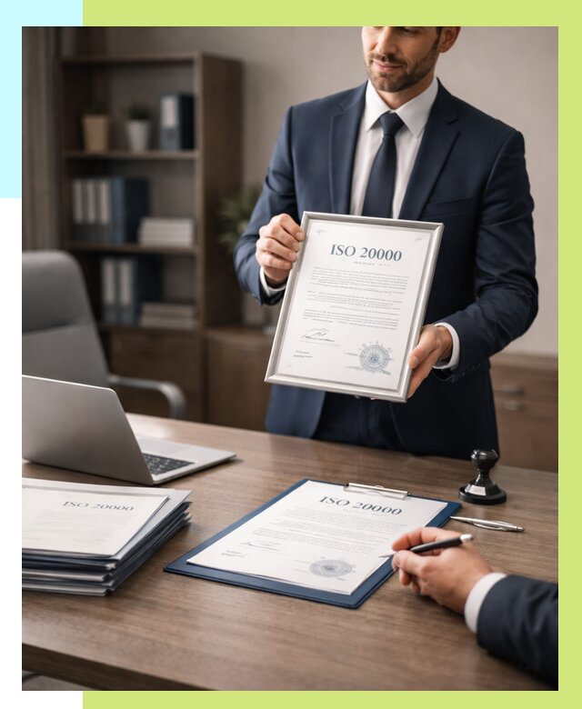 Сертификат ISO 20000 в Советской Гавани под ключ от 124668 р., Алешин-Свс