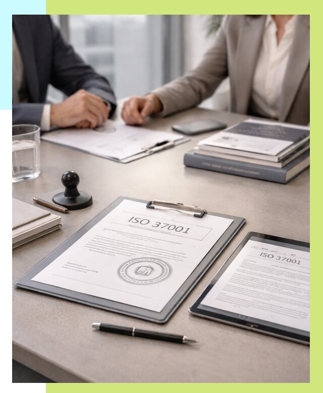 Сертификат ISO 37001 в Советской Гавани оформить от 124668 р. Алешин-Свс