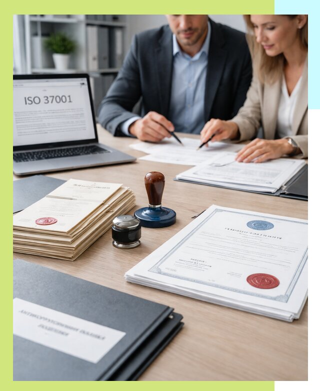 Получение сертификата ISO 37001 по системе борьбы с коррупцией в Советской Гавани